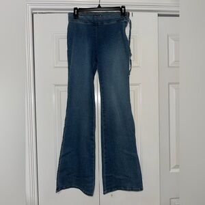Frankie B. Classic Blue Flare Jeans